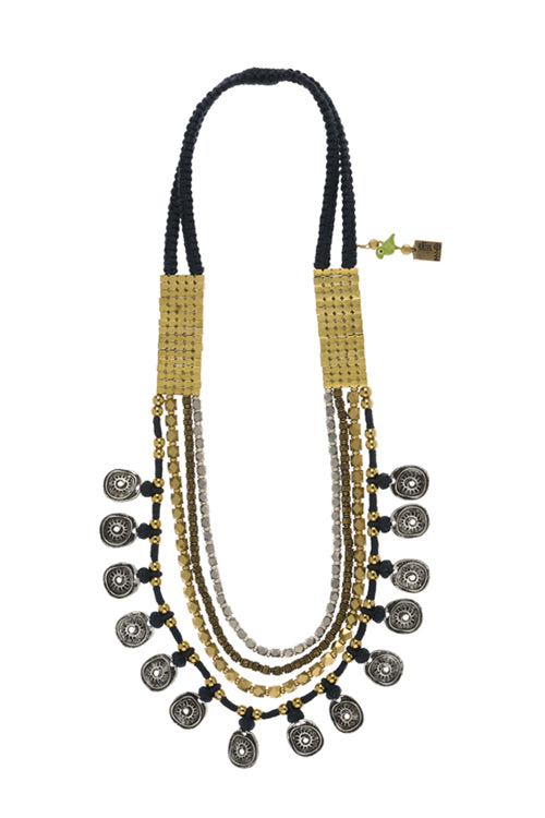 MayaBazaar-Gilded Sands Necklace - Image 2