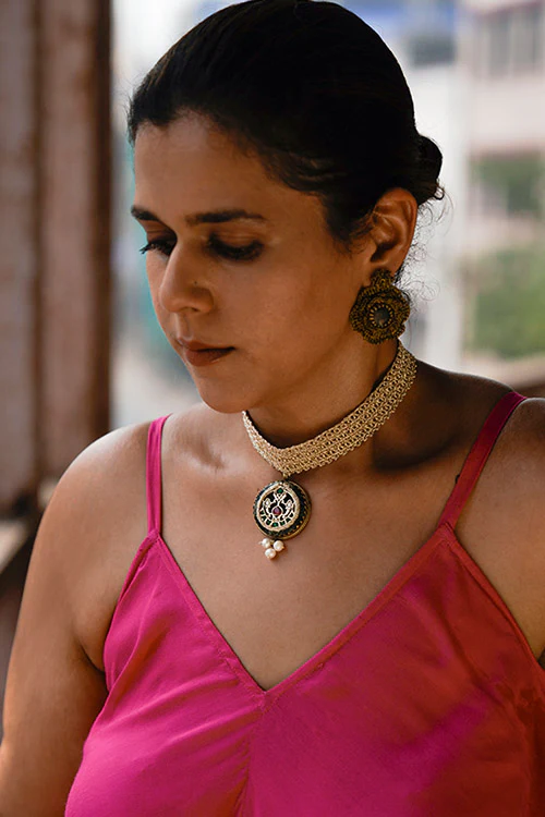 Mayabazaar 'Statement' Choker Studio 29 Necklace - Image 3