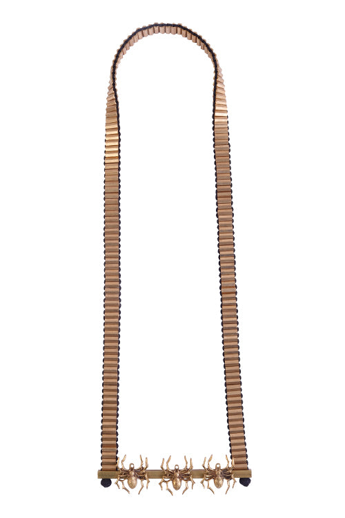 Mayabazaar 'Statement' Handcrafted Doric Spar Necklace - Image 2
