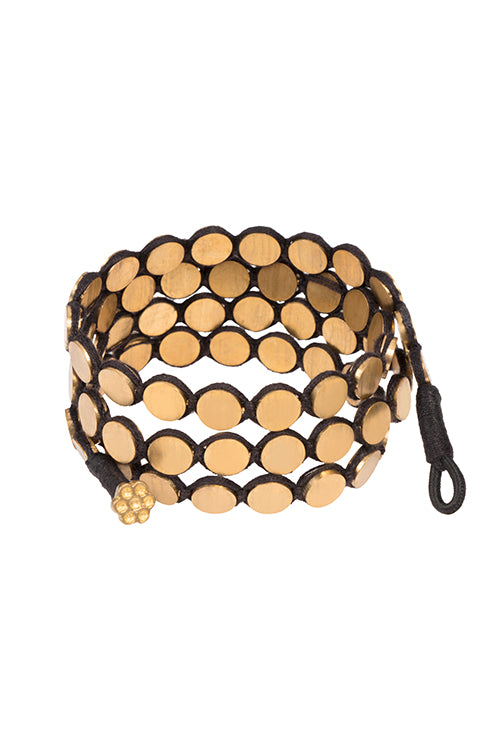 Mayabazaar 'Statement' Handknotted Ritika Bg Bracelet - Image 2