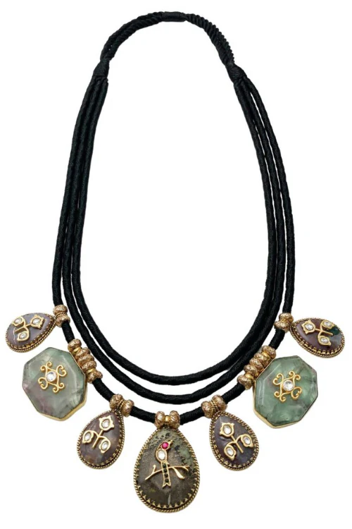 Mayabazaar "Statement" Handwrapping Amanat Necklace - Image 2
