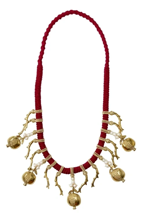 Mayabazaar "Statement"Handwrapped Necklace Adonis - Image 2