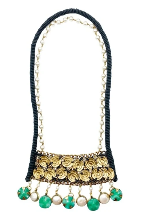Mayabazaar "Statement"Handwrapped Necklace Rhea - Image 2