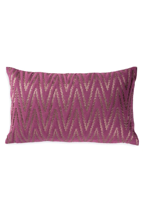 Onset Homes Meander Cushion Cover Imperial Purple - Image 3