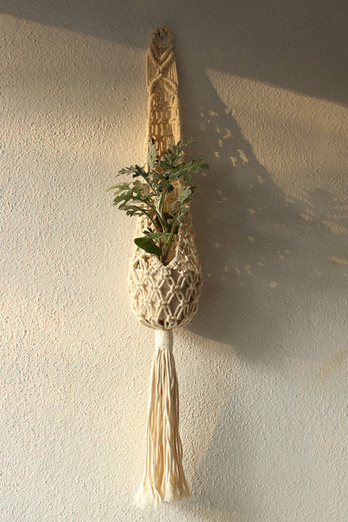 "House of Macrame" Mesh Plant Hanger - Image 6