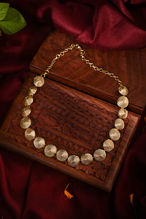 Miharu Anaya'S Dokra Collar Necklace - Image 2