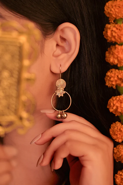 Miharu Chandrakanta Earrings - Image 2