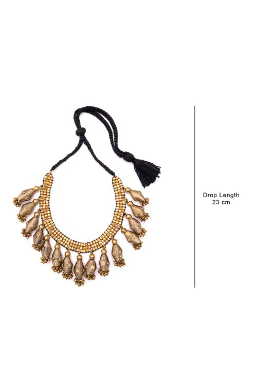 Miharu Dhokra Ethnic Princess Choker CD1952a - Image 3