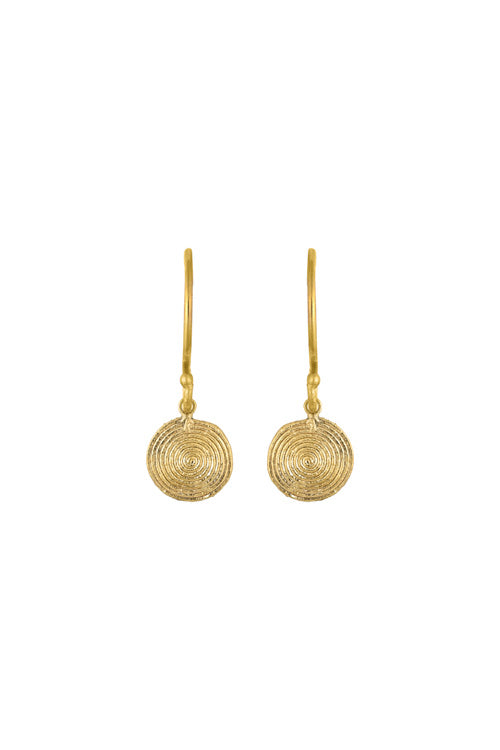 Miharu Dhokra Half Round Dangler - Image 5