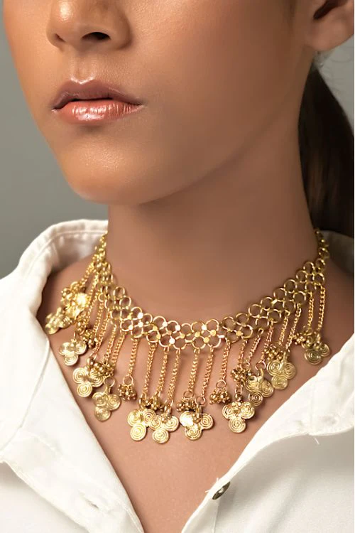 Miharu Manisha Dokra Choker