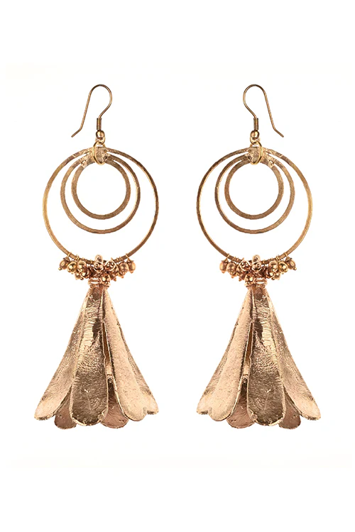 Miharu Statement Floral Earring - Image 5