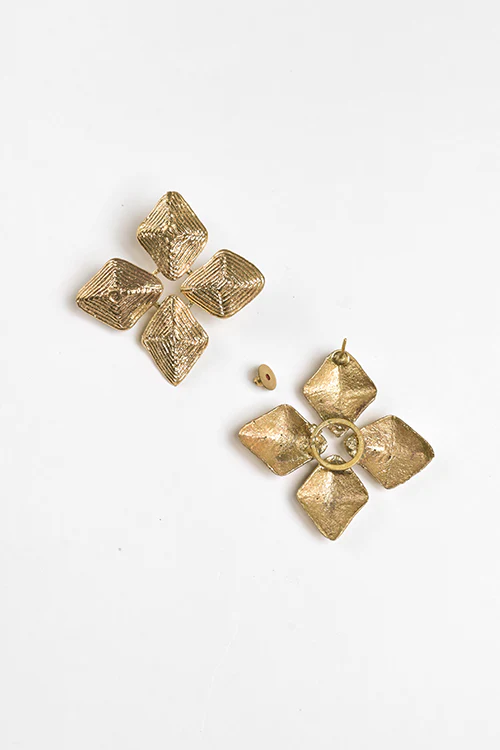 Miharu Sundial Studs Earrings - Image 6