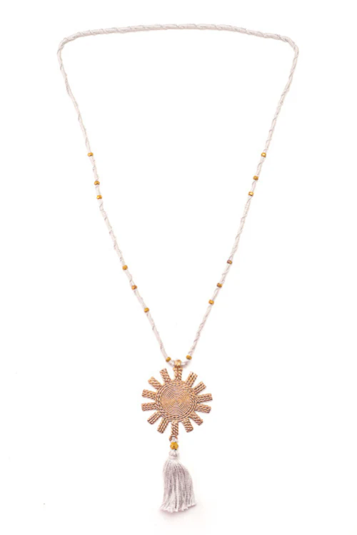 Miharu Suryakiran Brass Necklace - Image 4
