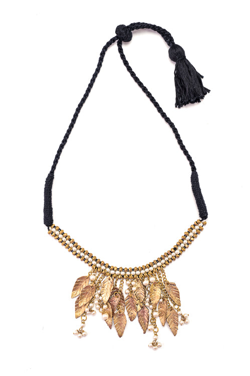 Miharu Tanirika Dokra Beaded Necklace - Image 3