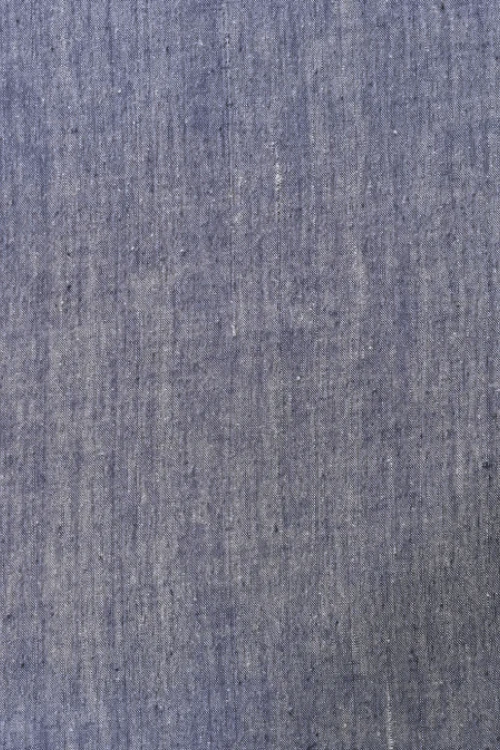 MORALFIBRE 'Blue' Handspun & Handwoven Yarn Dyed Fabric (0.5 Meter) - Image 4