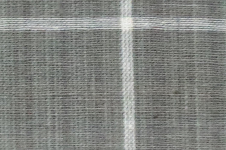 Moralfibre'-Grey & Cream 4Cm X 4Cm Checks Fabric (0.5 Meter) - Image 6