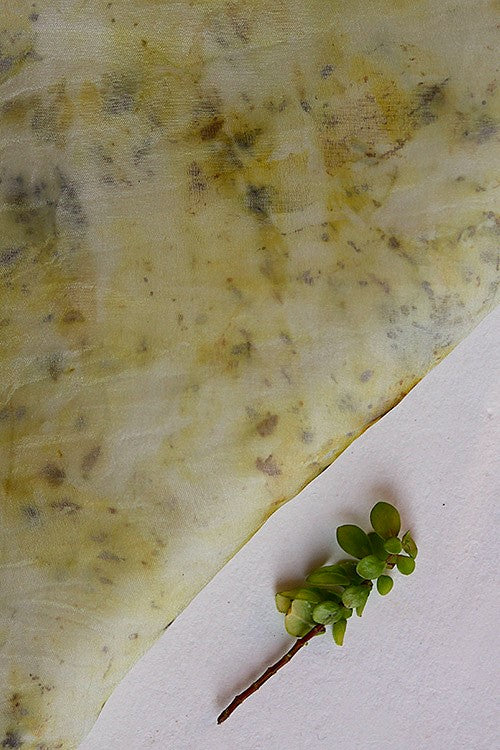Mulya "Saina" Eco Printed Organza Yardage