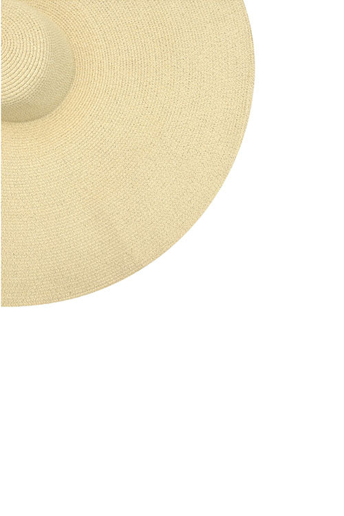Myaraa Beige Oversized Floppy Hat - Image 2