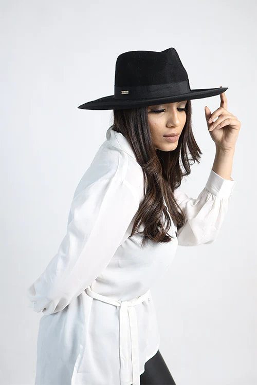 Myaraa Black Mirage Hat
