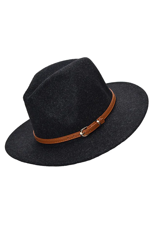 Myaraa Black Sicily Panama Hat - Image 2