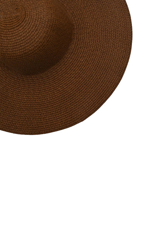 Myaraa Brown Floppy Hat - Image 2