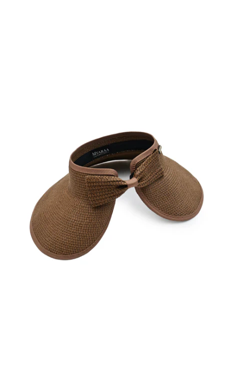 Myaraa Brown Zippi Visot Hat - Image 2