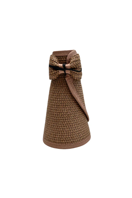Myaraa Brown Zippi Visot Hat - Image 3