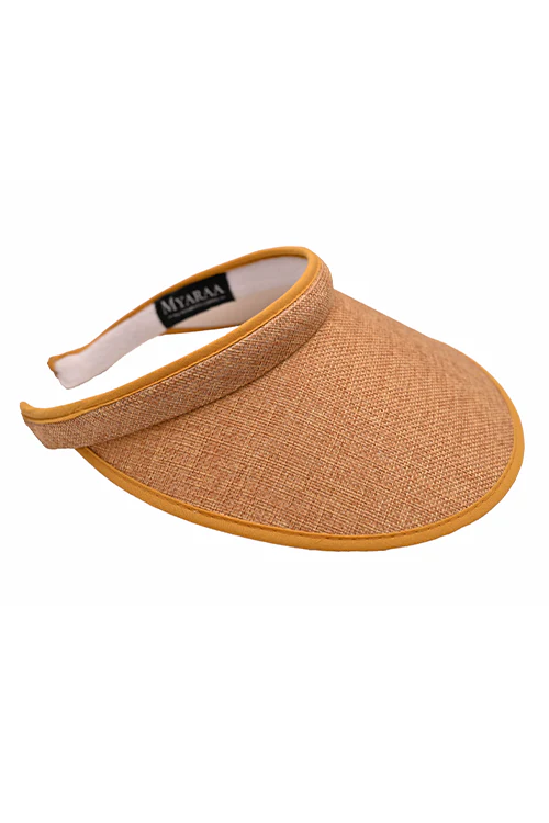 Myaraa Caramel Visor Hat