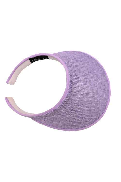 Myaraa Lavender Visor Hat - Image 3