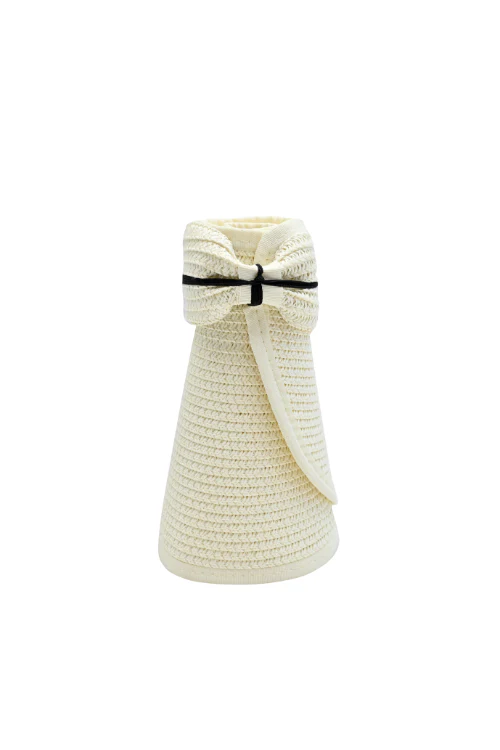 Myaraa Orchid White Zippi Visor Hat - Image 3