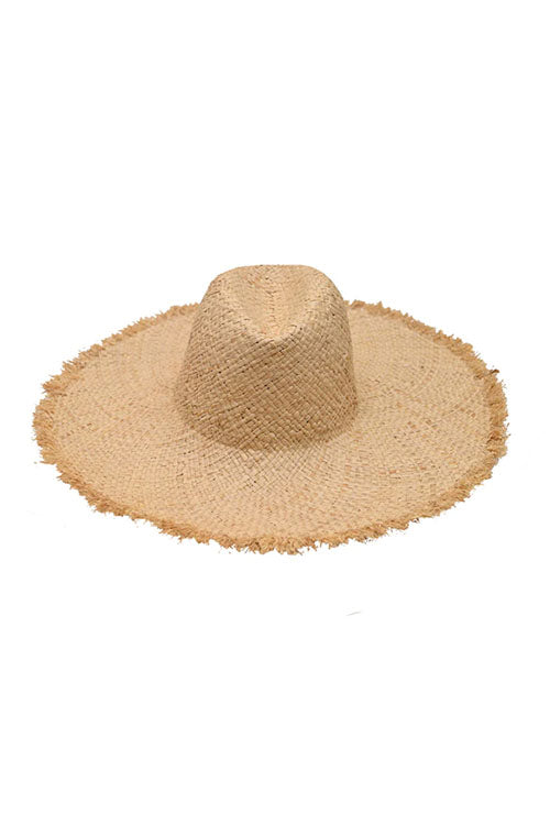 Myaraa Panama Fringe Hat - Image 2