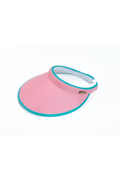 Myaraa Pastel Pink Summer Shade Visor Hat - Image 2