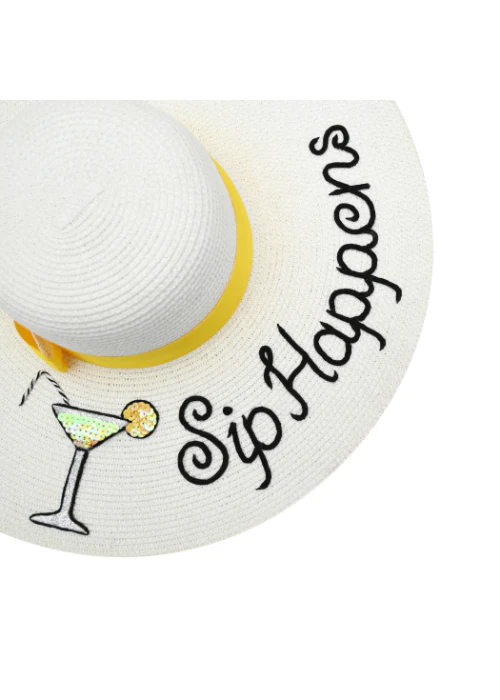 Myaraa Sip Happens Floppy Hat - Image 2