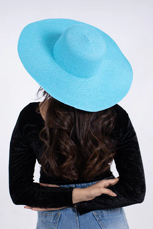 Myaraa Sky Blue Floppy Hat
