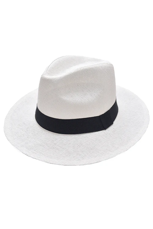 Myaraa White Panama Hat - Image 2