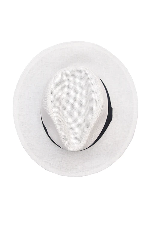 Myaraa White Panama Hat - Image 4