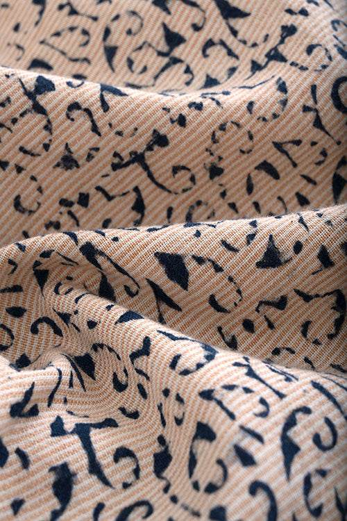 Creative Bee Natural-Dye-Block-Print-Cotton-Fabric (0.5 Meter) - Image 2