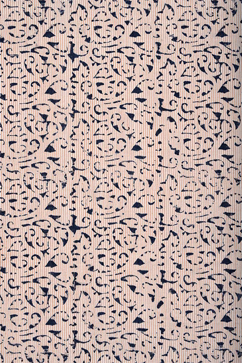 Creative Bee Natural-Dye-Block-Print-Cotton-Fabric (0.5 Meter) - Image 3