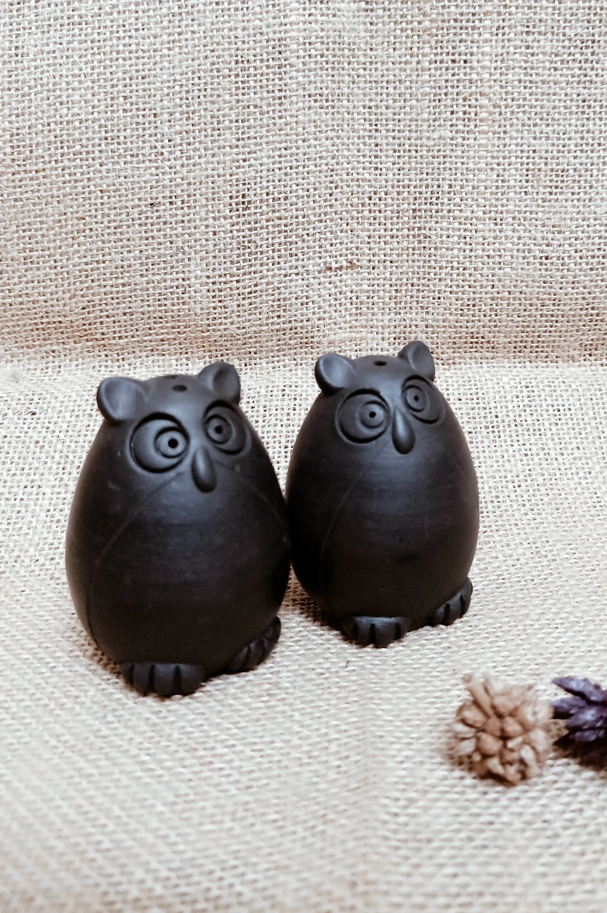Terracotta by Sachii Nizamabad Collection Owl Salt-Pepper Shakers - Image 5