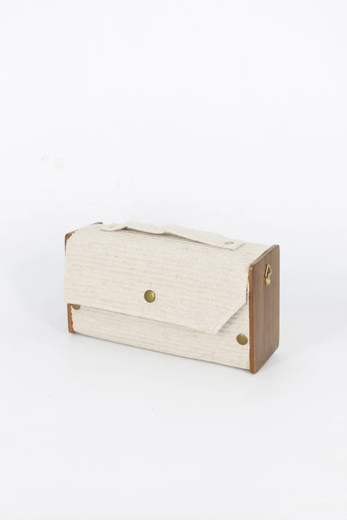 Lukka Chuppi Oat Box Clutch - Single Sleeve - Image 5