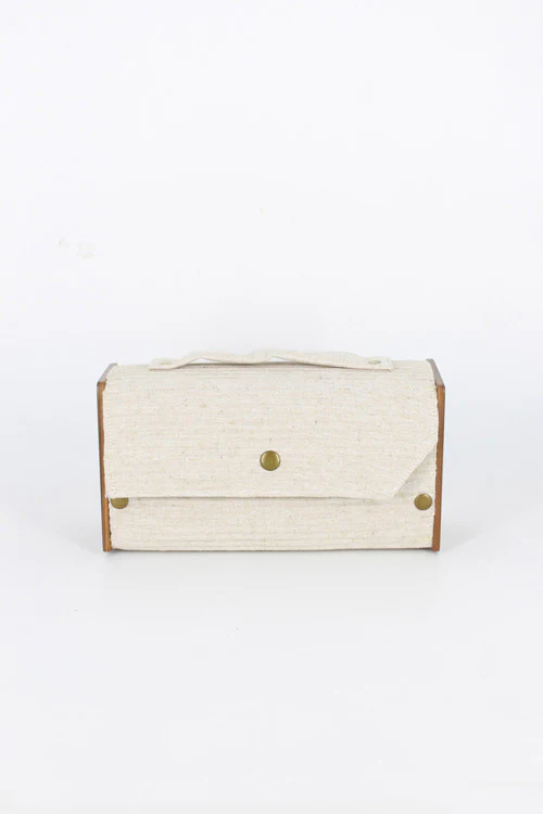Lukka Chuppi Oat Box Clutch - Single Sleeve - Image 6