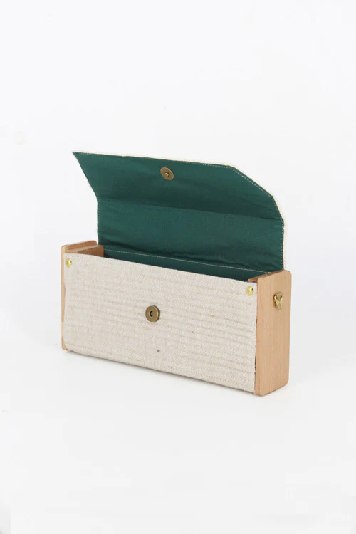 Lukka Chuppi Oat Mini Clutch - Single Sleeve - Image 3