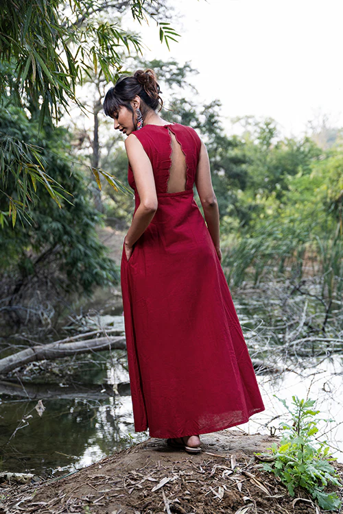 Okhai 'Affection' Pure Cotton Dress - Image 5