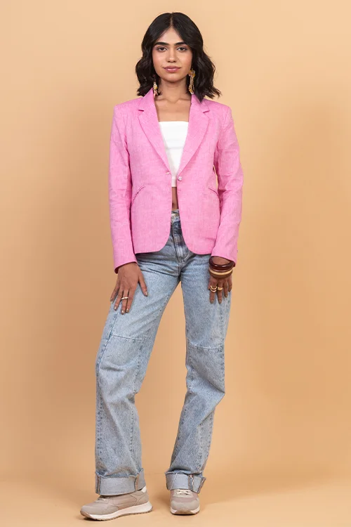 Okhai 'Boardroom' Pure Cotton Blazer - Image 6