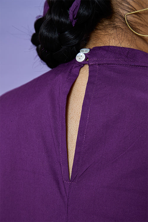 Okhai 'Boisterous' Pure Cotton Hand Embroidered Top - Image 7