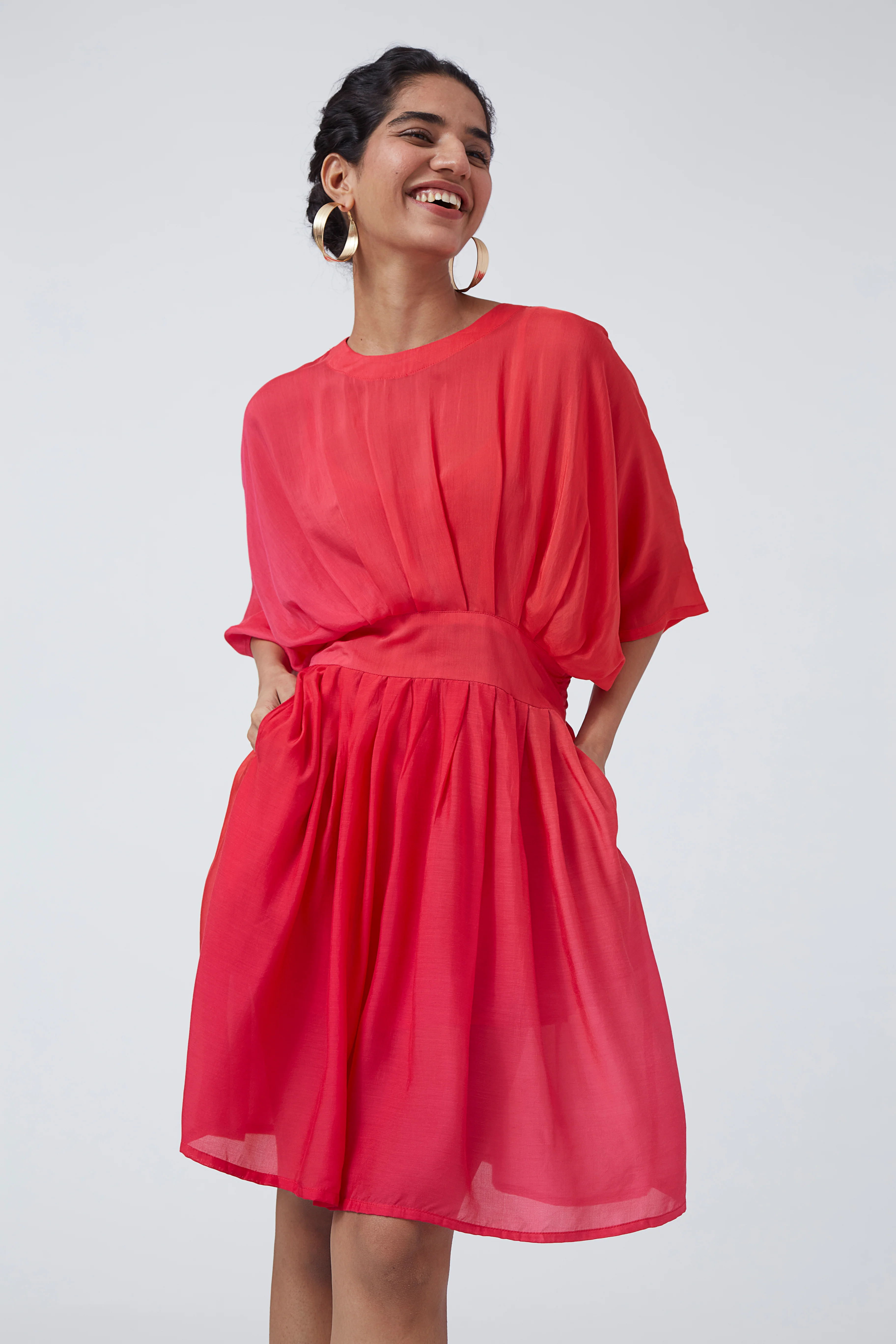 Okhai 'Diaphanous' Ombre Muslin Silk Dress - Image 8