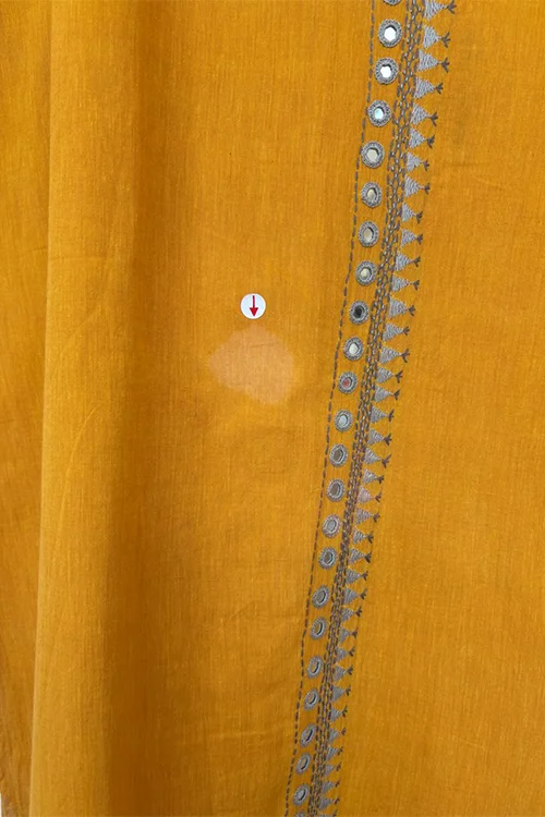 Okhai "Golden Goddess" Embroidery Work Kurta | Rescue - Image 5