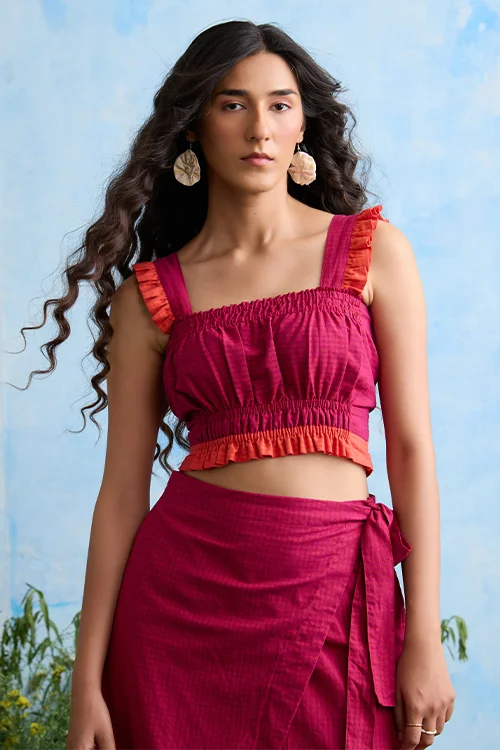 Okhai "Honeyflower" Cotton Sleeveless Top - Image 5