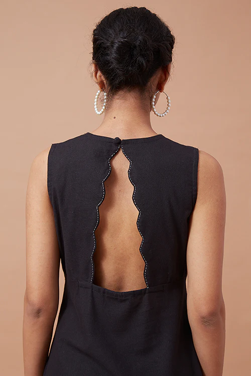 Okhai 'Impulse' Pure Cotton Hand Embroidered Dress - Image 7