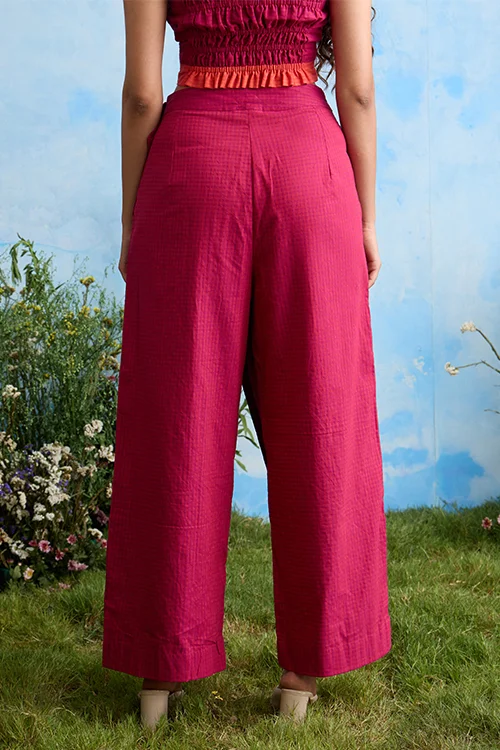 Okhai "Jade Vine" Cotton Wrap Pants - Image 2